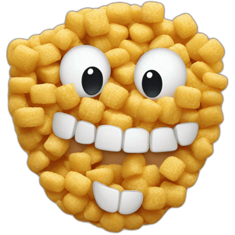 cereal made of teeth emoji