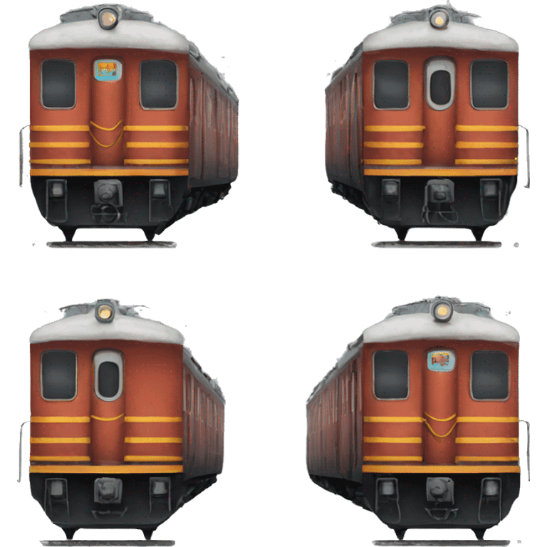 indian train emoji