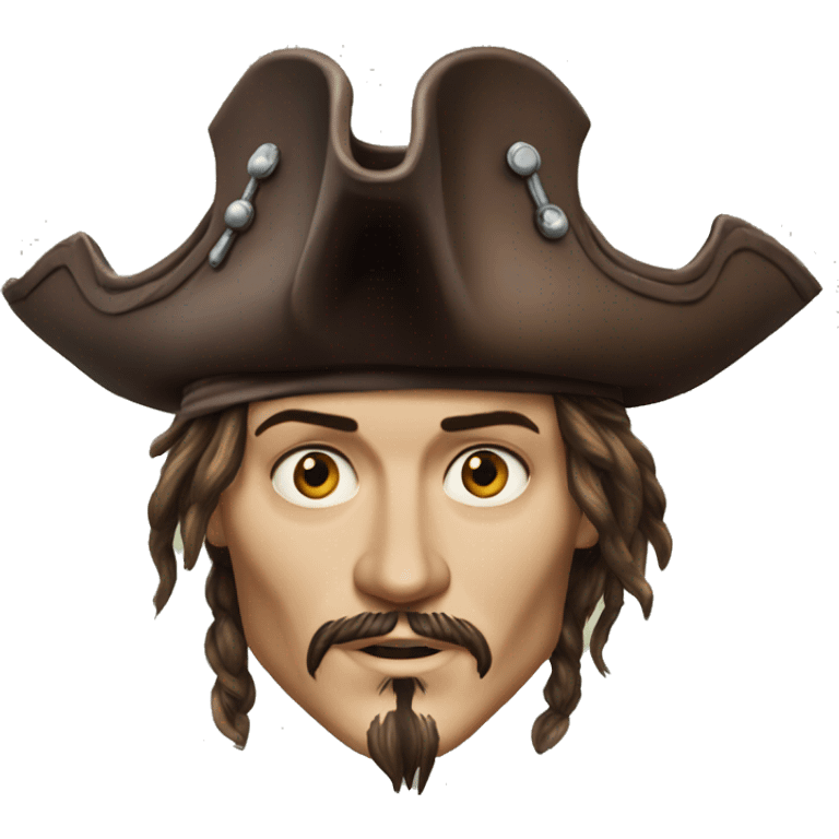 Johnny Depp pirates of the Caraïbes emoji