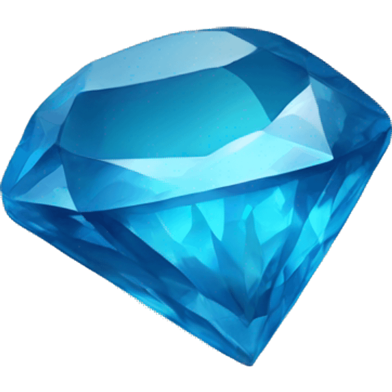 blue gemstone emoji