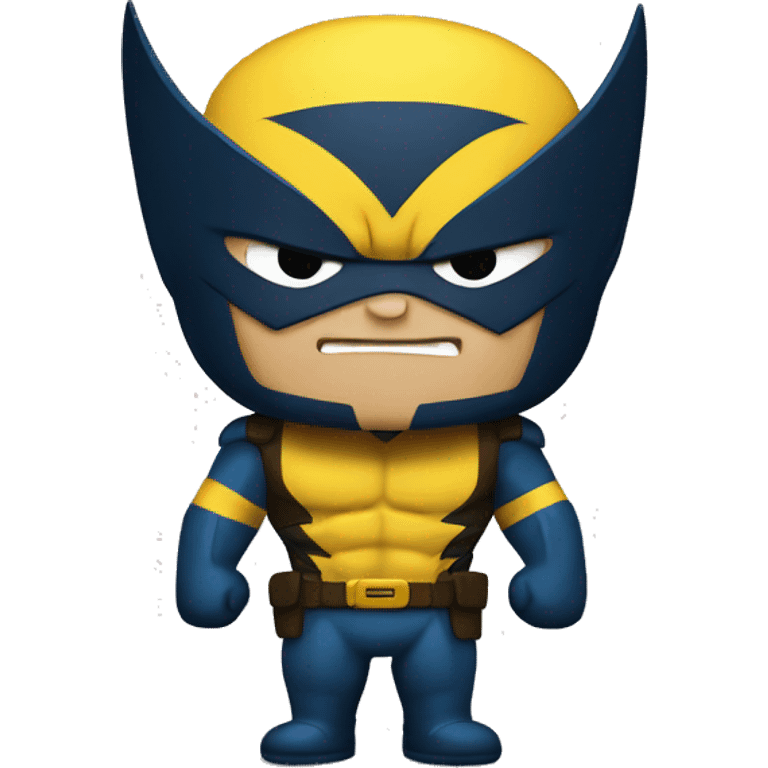 Wolverine super hero  emoji