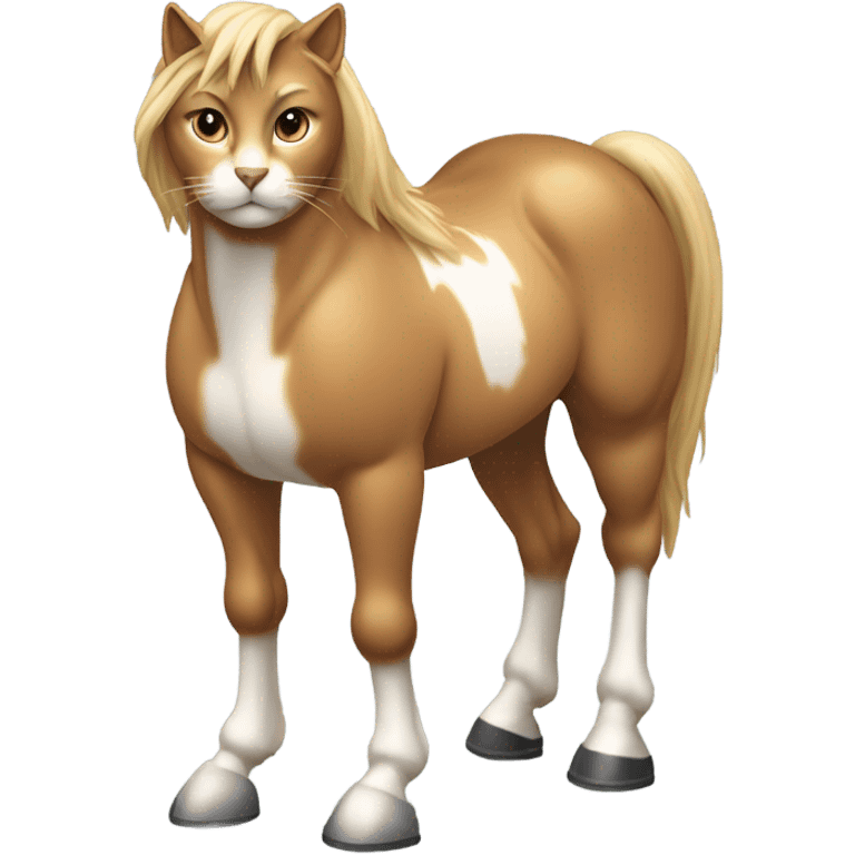 cat on horse emoji