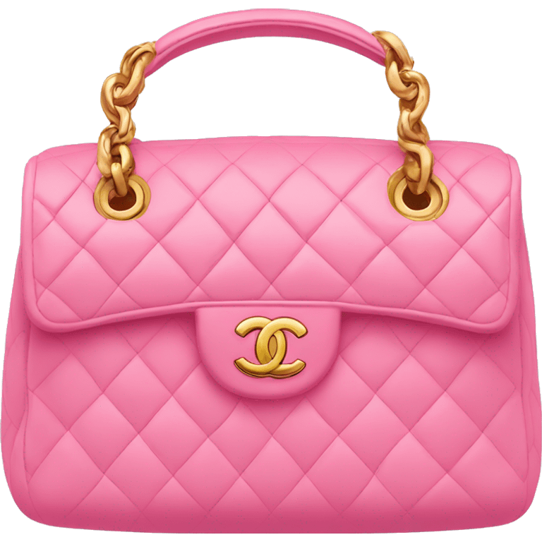 Pink Chanel handbag  emoji