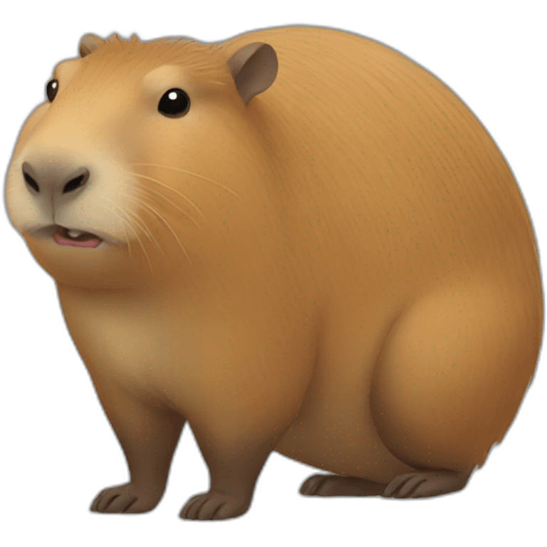 Capybara emoji