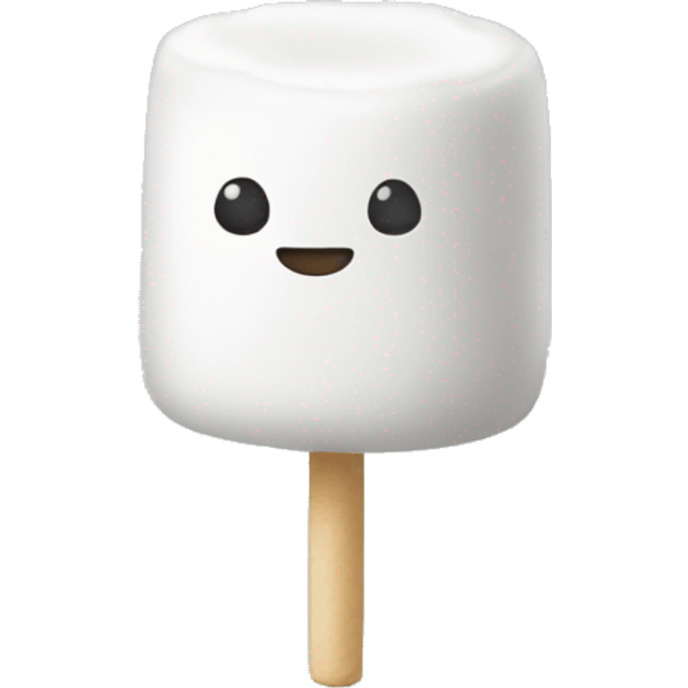 white blank marshmallow emoji