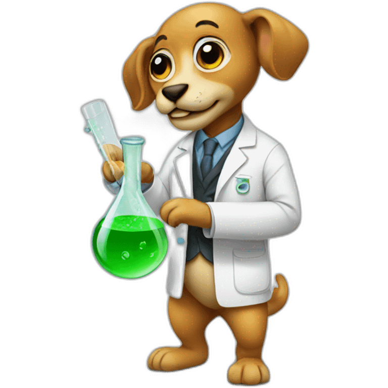 animal doing science  emoji