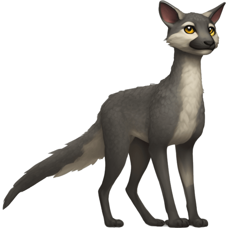 Modern Vernid-Trico-species by LiLaiRa ful body emoji