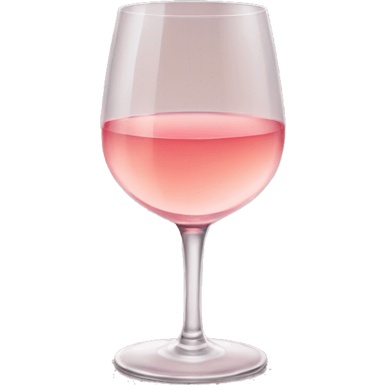 Glass of rosé emoji