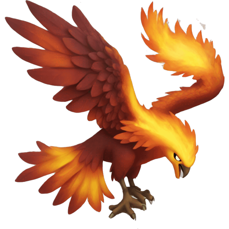 Phoenix from the ash emoji emoji