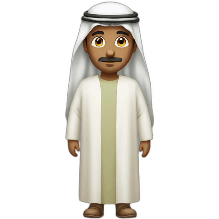 Flat saudi man emoji