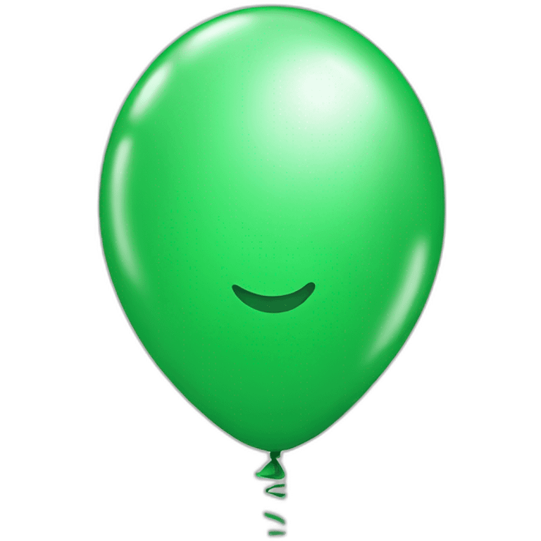 Balloon Green  emoji