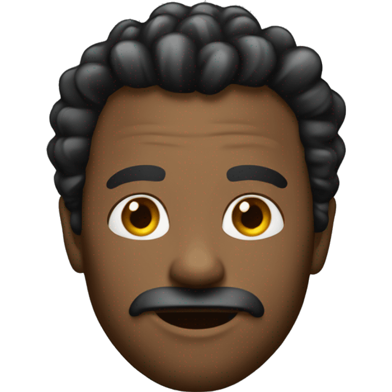 director big haire black emoji