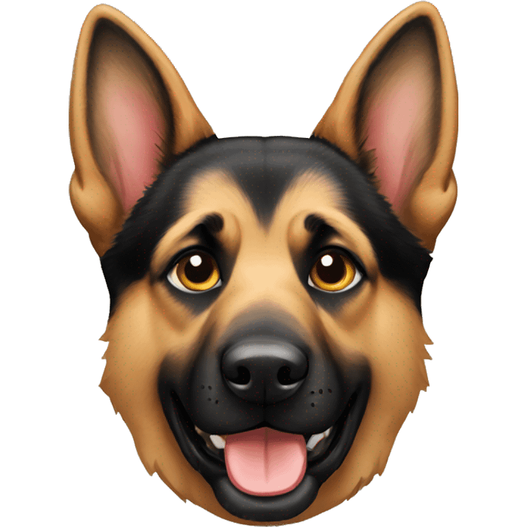 German Shepard dogs emoji