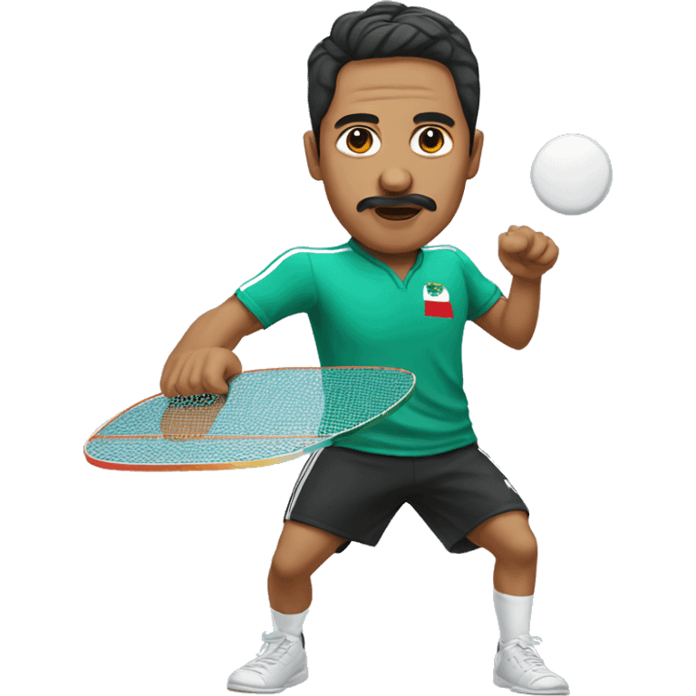 mexican ping pong player emoji