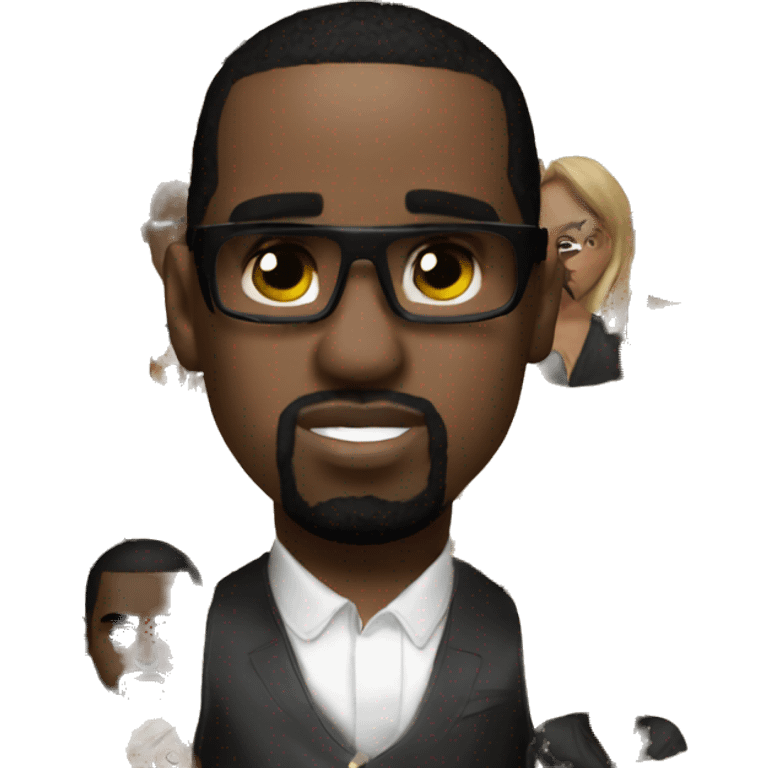 p diddy kanye  emoji