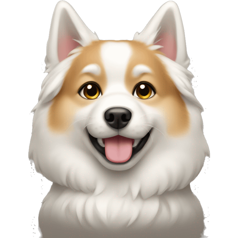 Dog samoed emoji