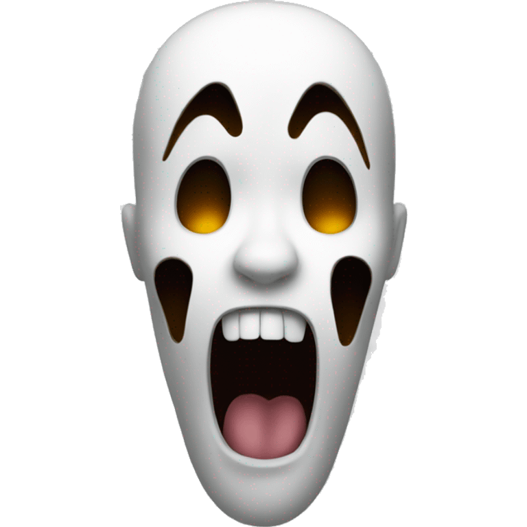 scream emoji