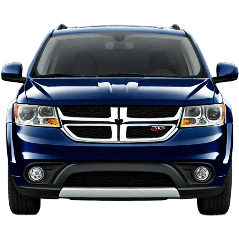 Navy Blue Dodge Journey  emoji