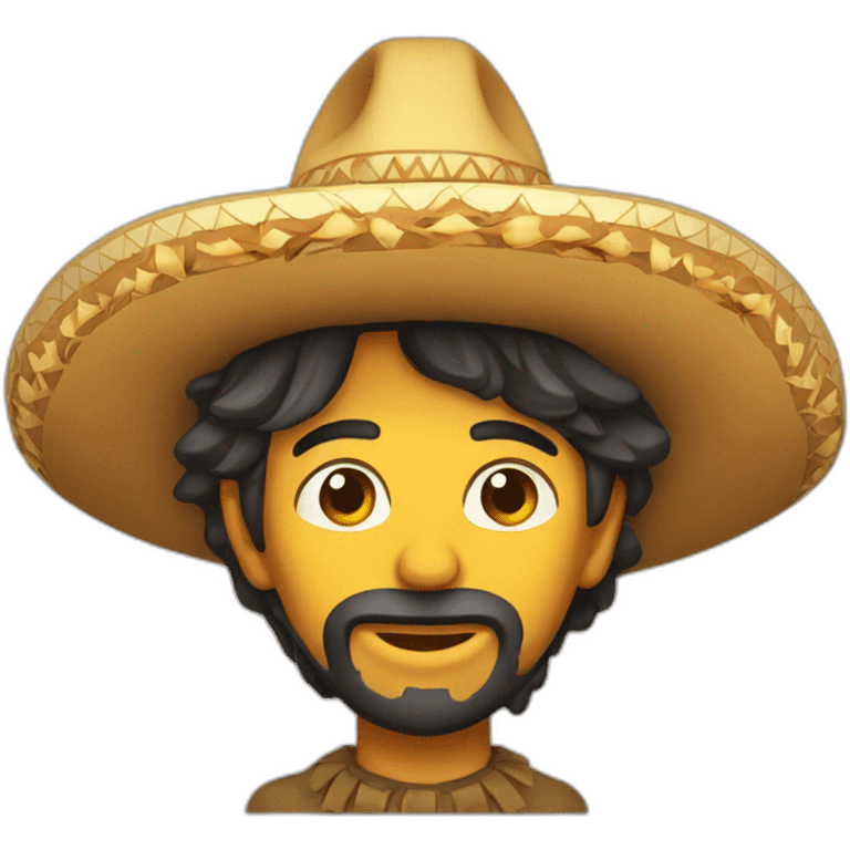 Sombrero de muguiwarra emoji