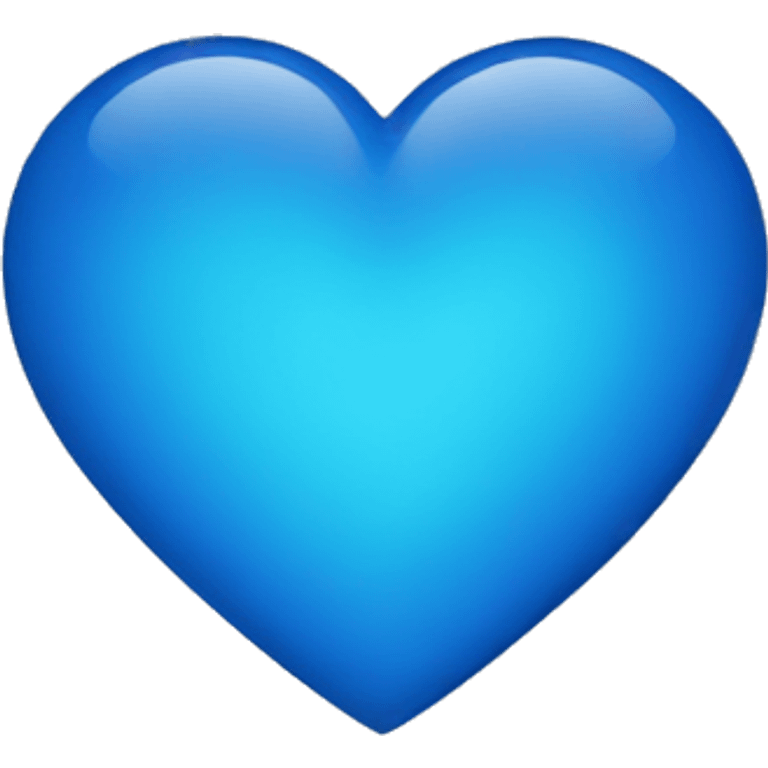 blue heart emoji