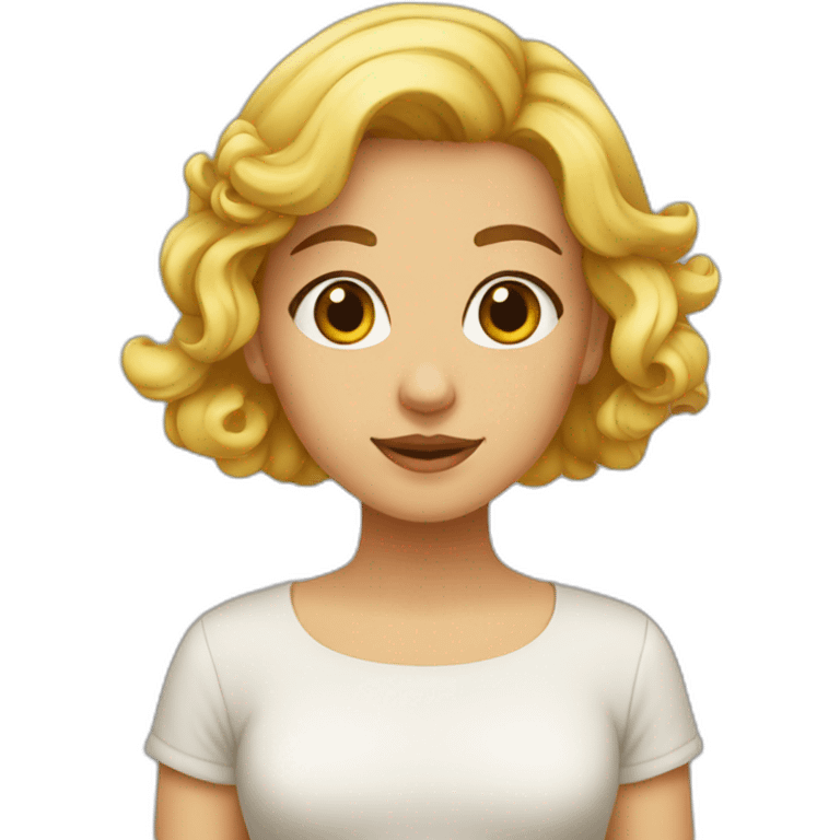 Fille voilée dessu emoji