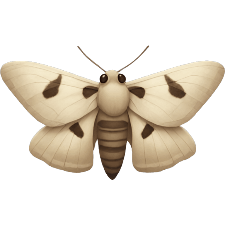 Moth emoji