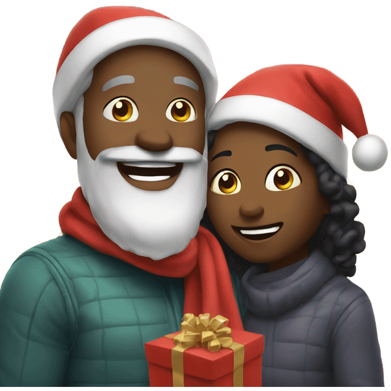 happy holiday moments together emoji