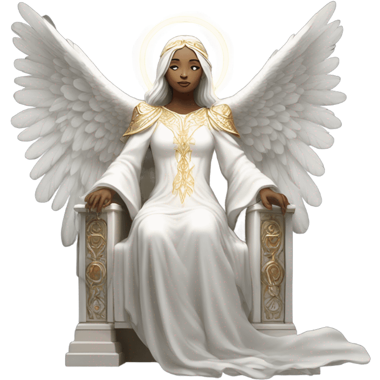 Thrones white angel emoji