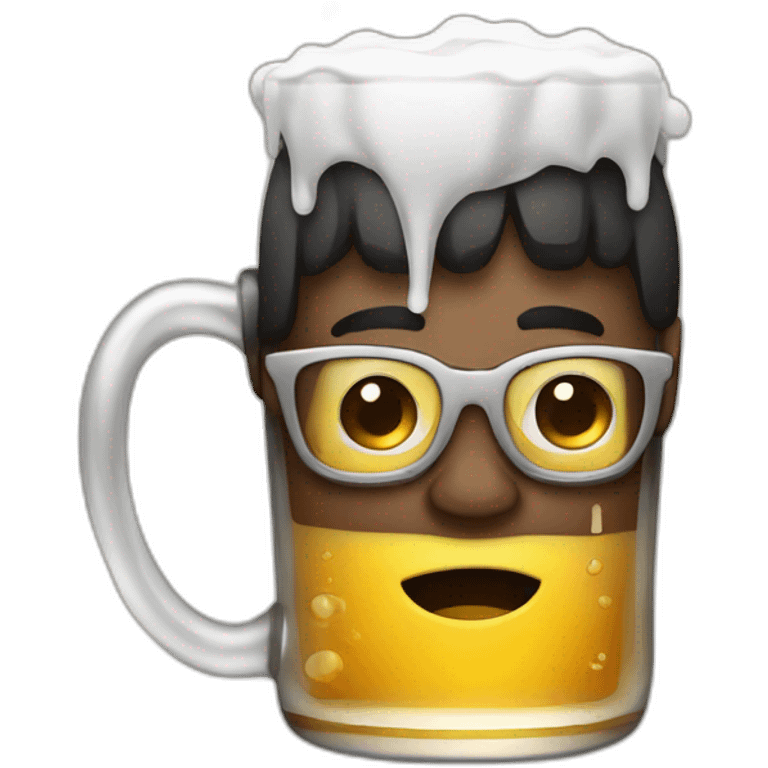 web developer drink a beer emoji