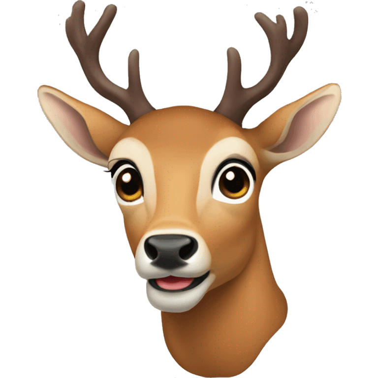 Deer emoji