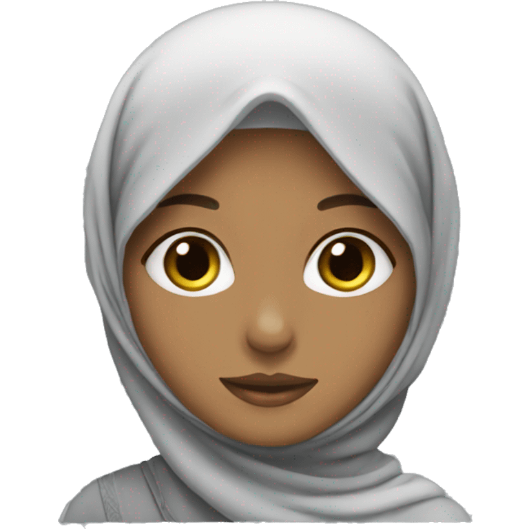 girl with hijab emoji