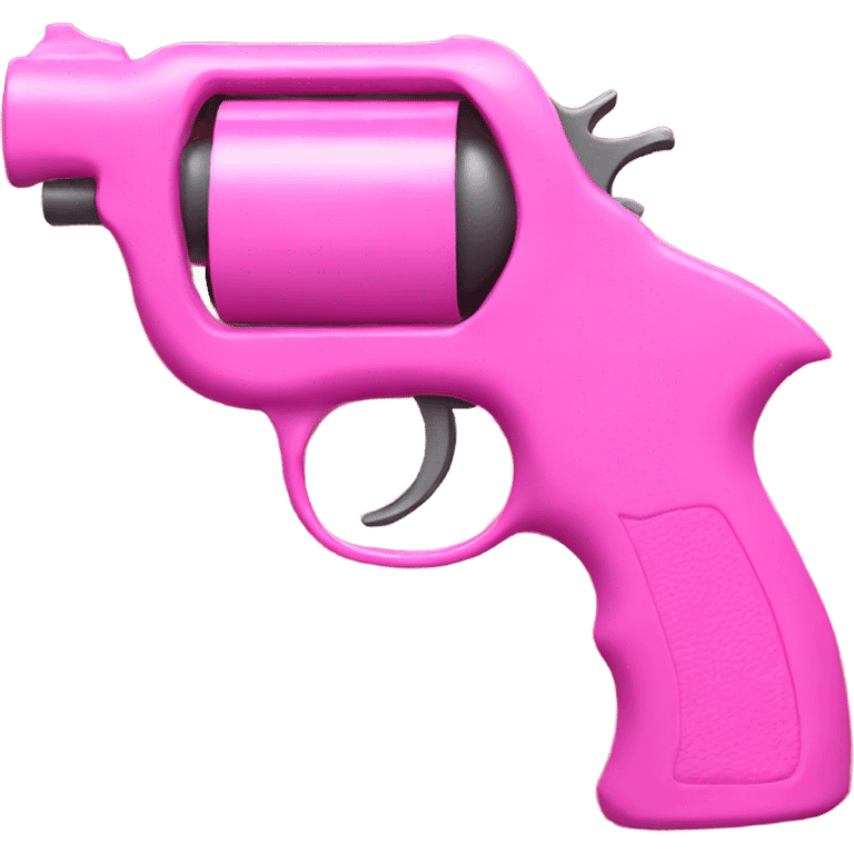 pink gun emoji