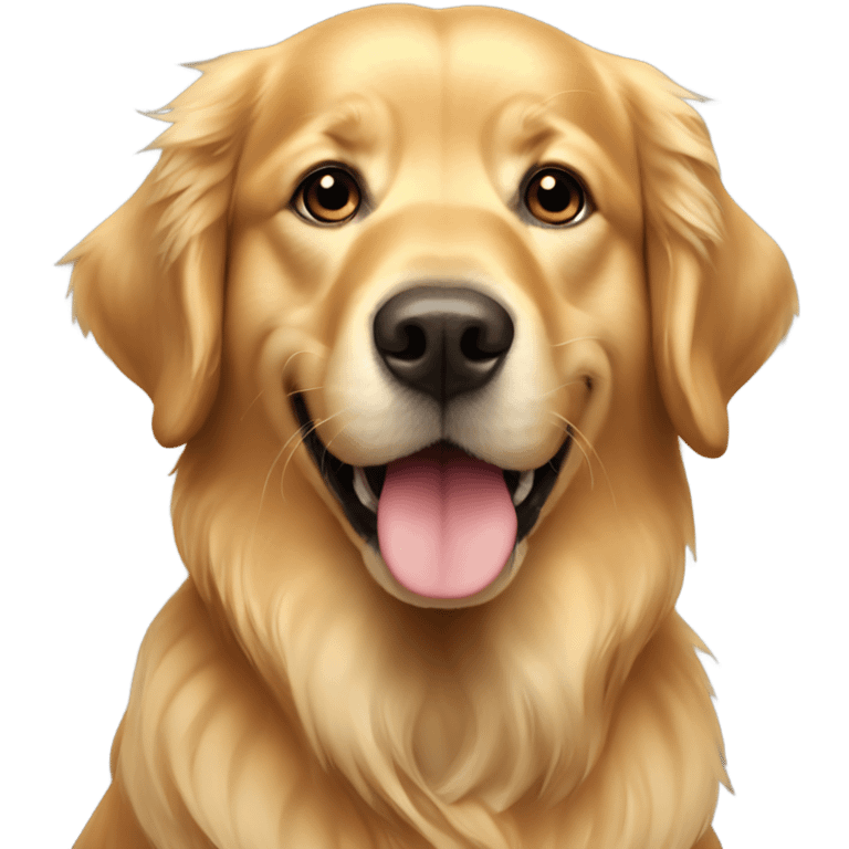 Golden retriever emoji