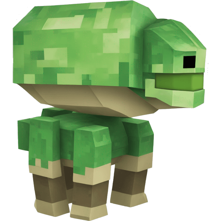 Minecraft tortuga emoji