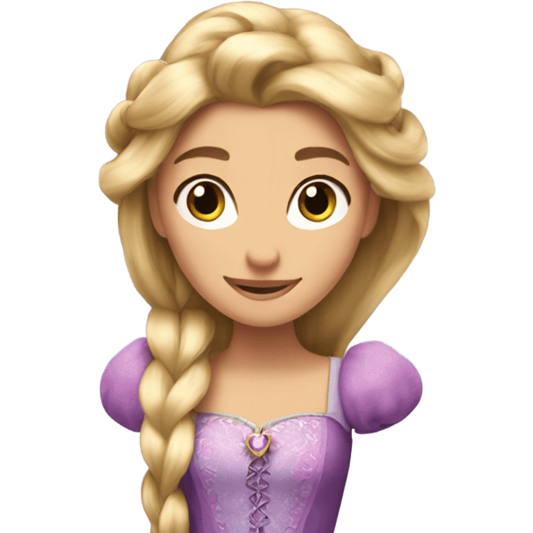 princess rapunzel  emoji