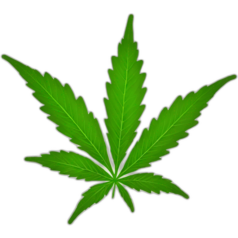 Cannabis joint emoji