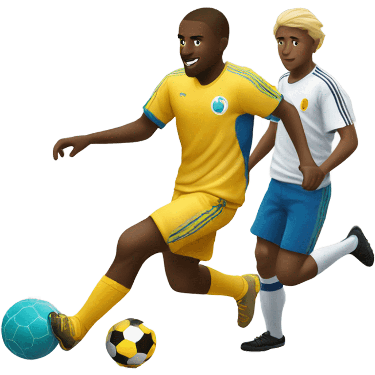 Futsal emoji