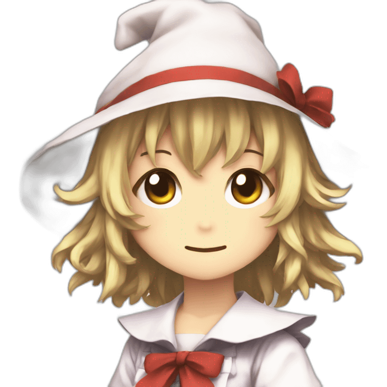 Marisa kirisame touhou emoji