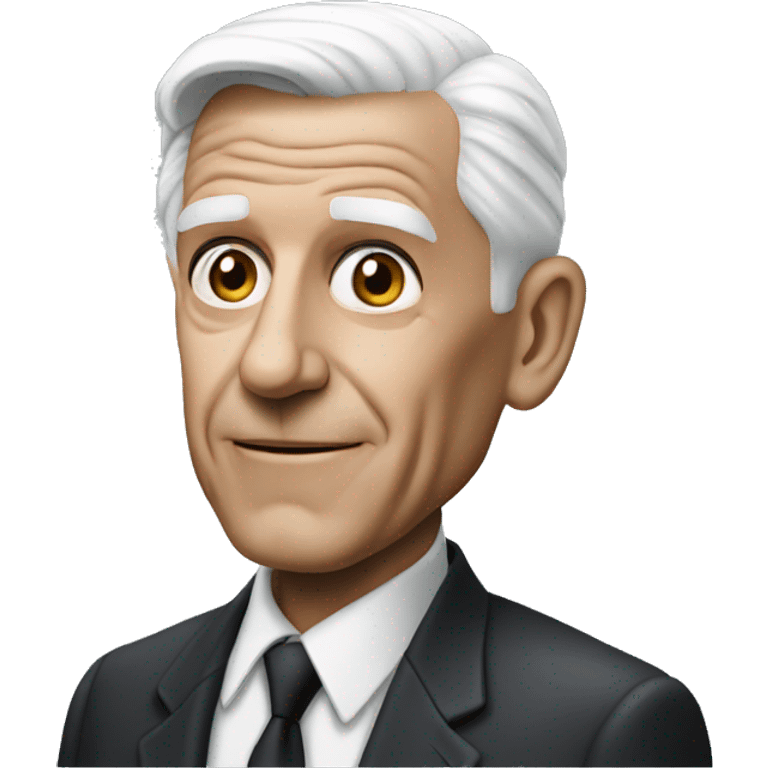 Photorealistic Frank Drebin emoji