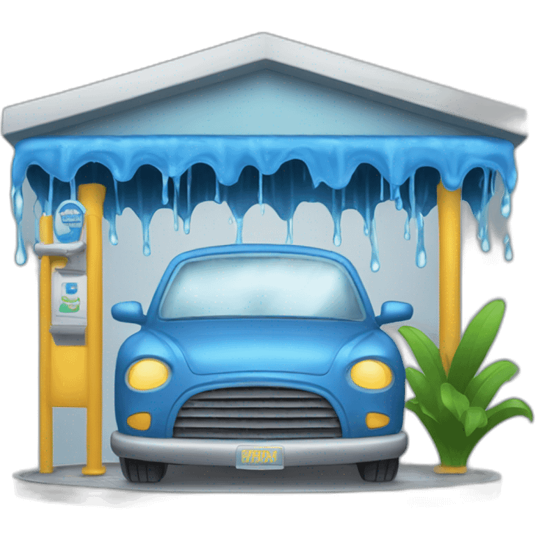 car wash emoji