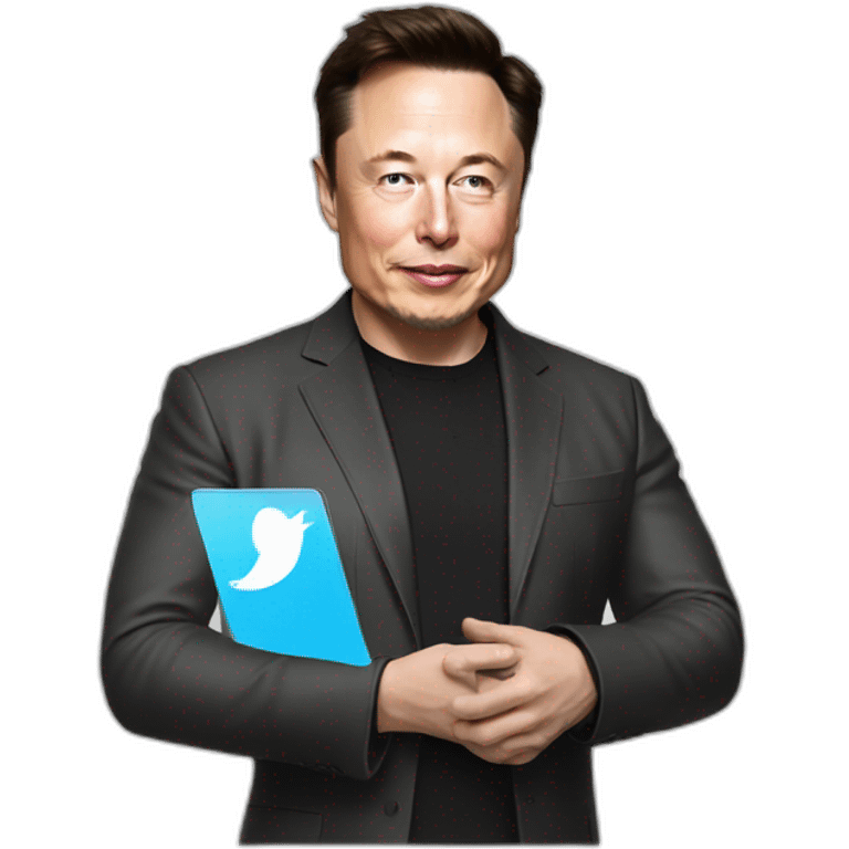 elon musk buying twitter emoji