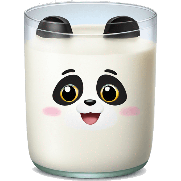 panda milk emoji