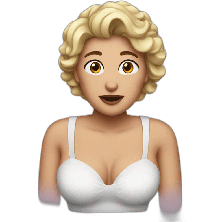 Big busted Bertha emoji