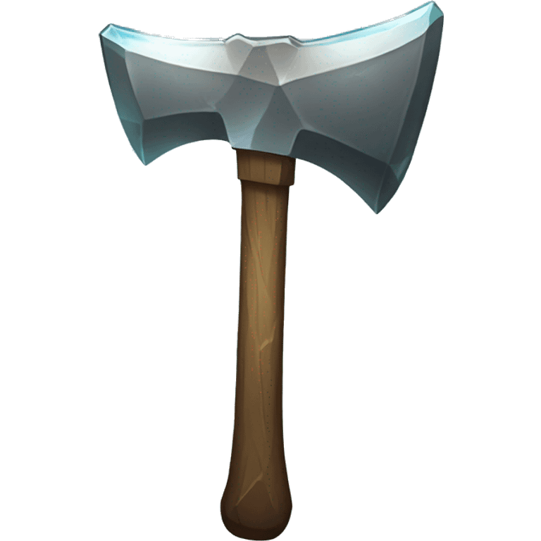 magical crystal Great axe emoji