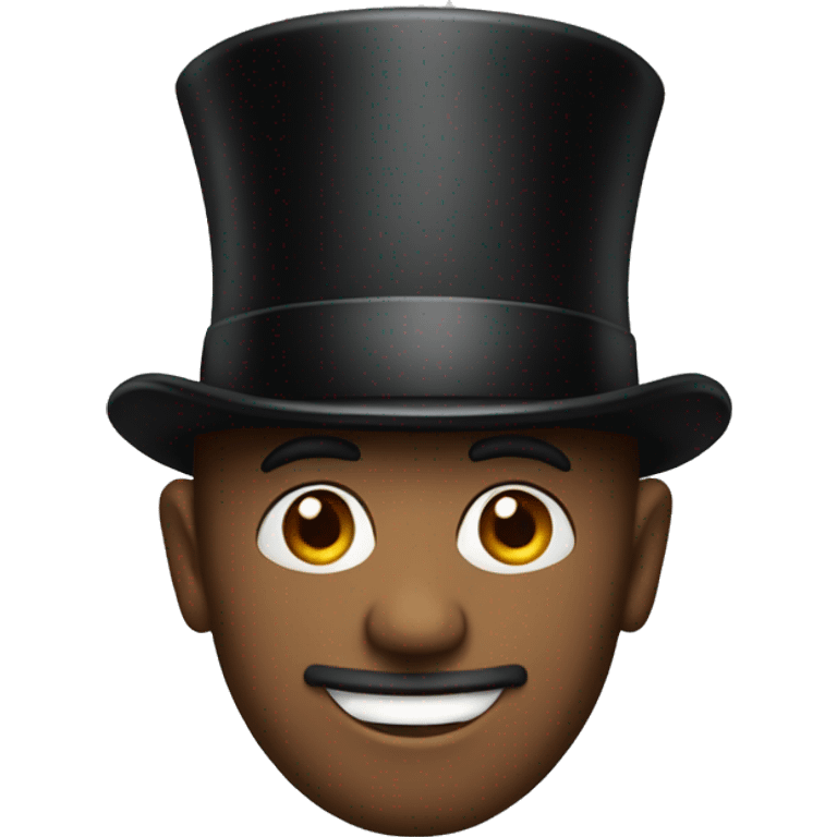 Man with top hat emoji