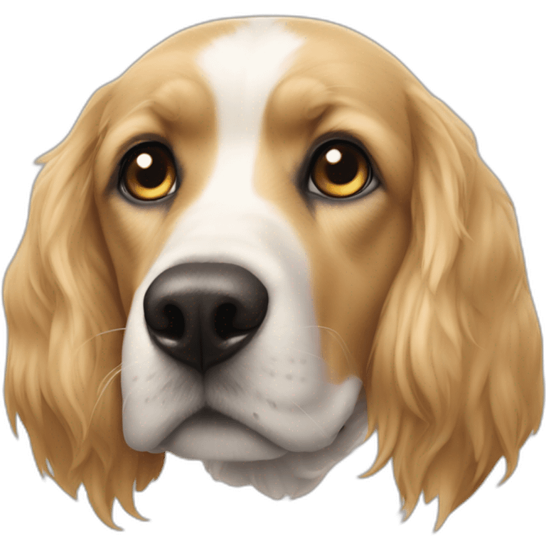 Chien sur etoile emoji