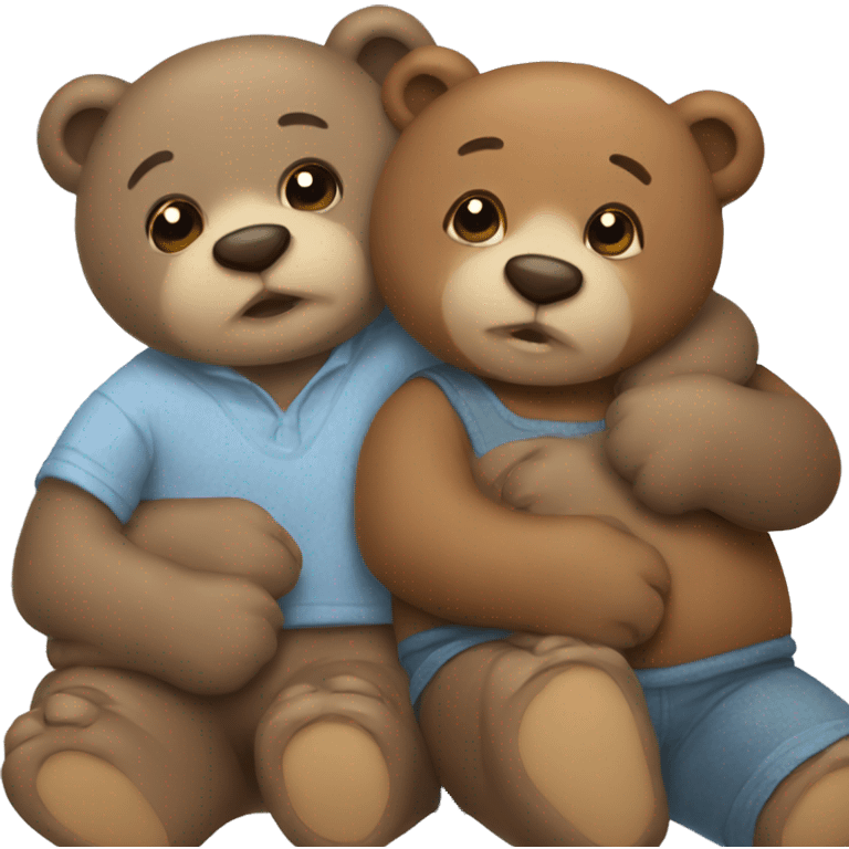 cuddle bears  emoji