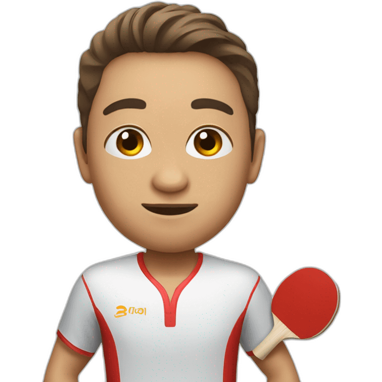 table tennis player emoji