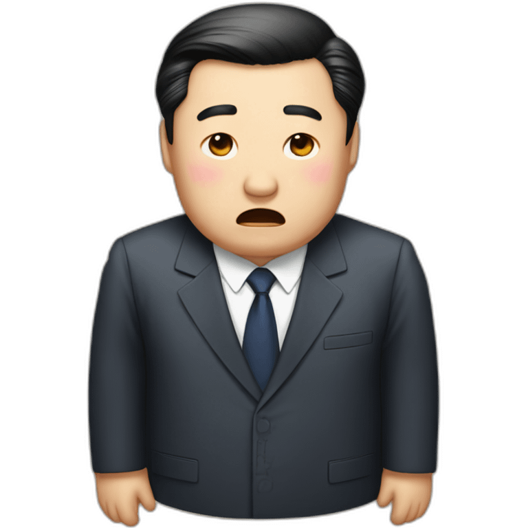 president xi jin ping crying emoji