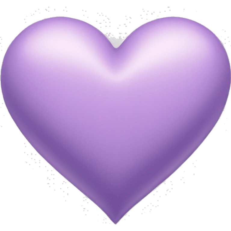 Pastel Purple Heart  emoji